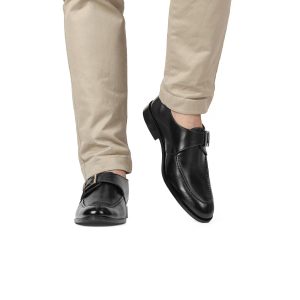 Men's Leather And Suede Shoes: Loafers Monk Straps